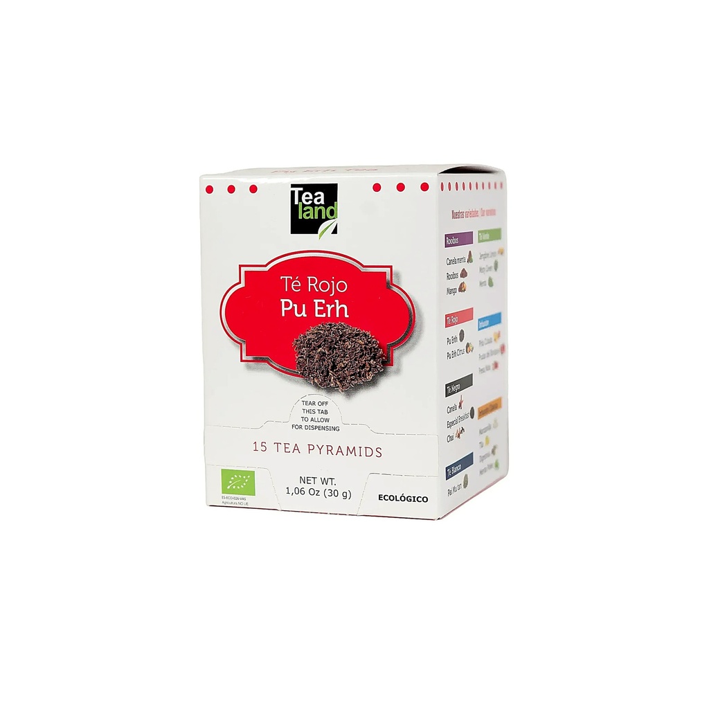 Te rojo Pu Erh Eco P15 Ens Tl