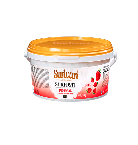 Relleno Y Cubierta  Fresa 50%  Rume   C/ 3 Kg.