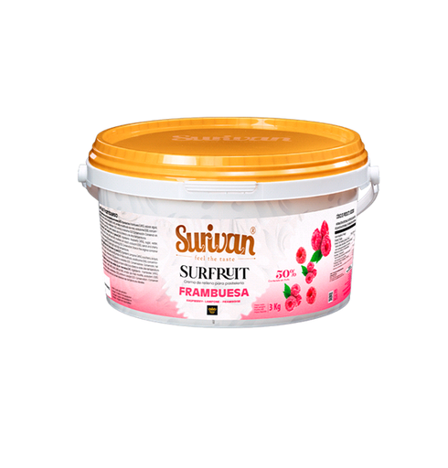 [19369] Relleno Y Cubierta 50%  Frambuesa  C/3 Kg.