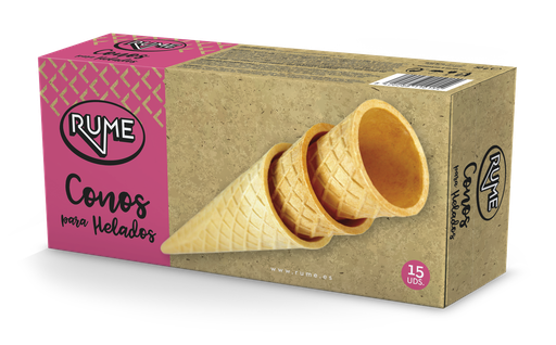 [46055] Conos para Helados - estuche 15 uds.